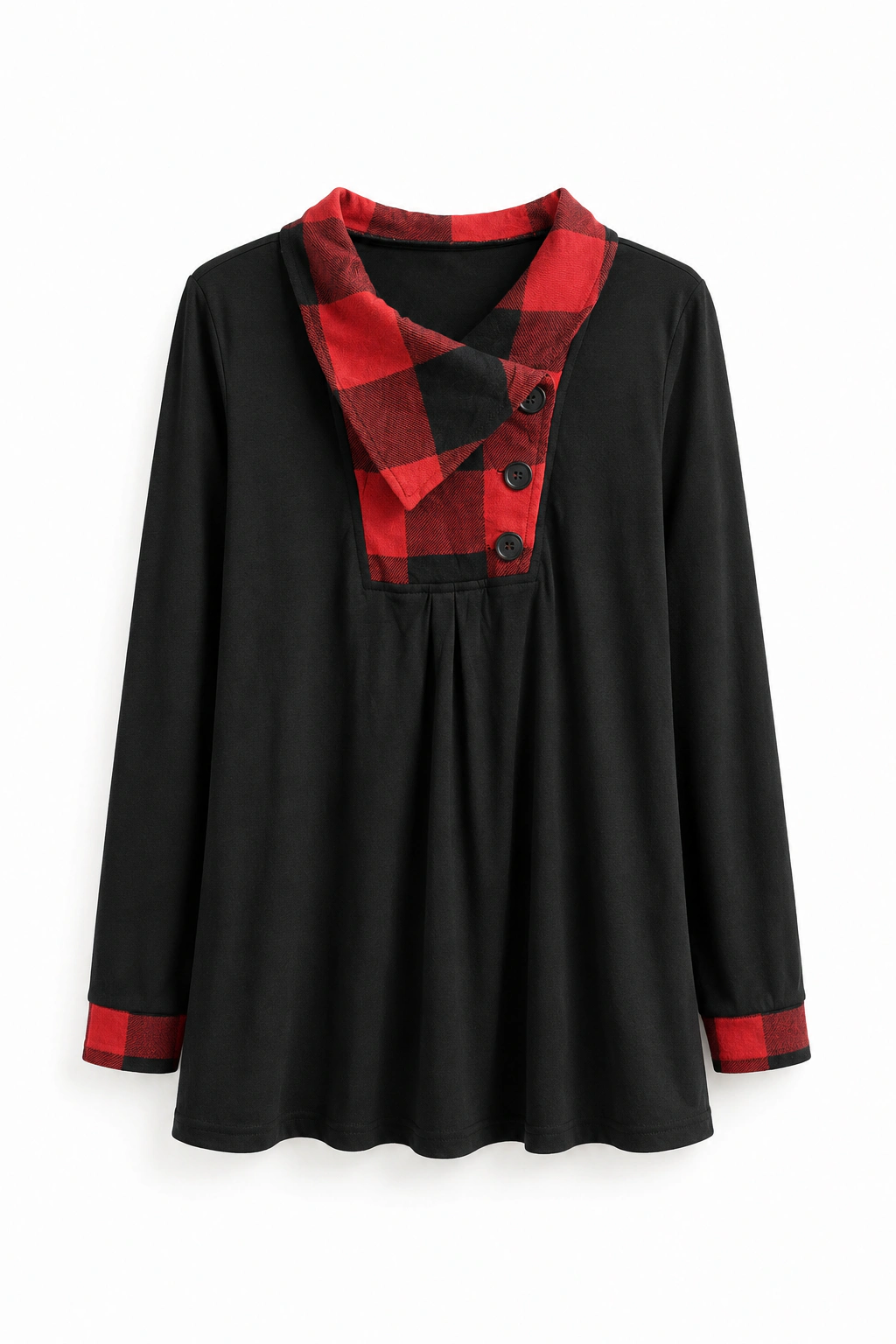 Beatle negro de manga larga talla M